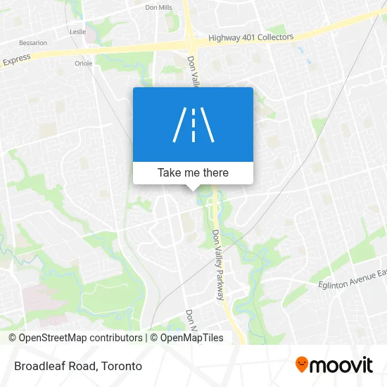 Broadleaf Road map