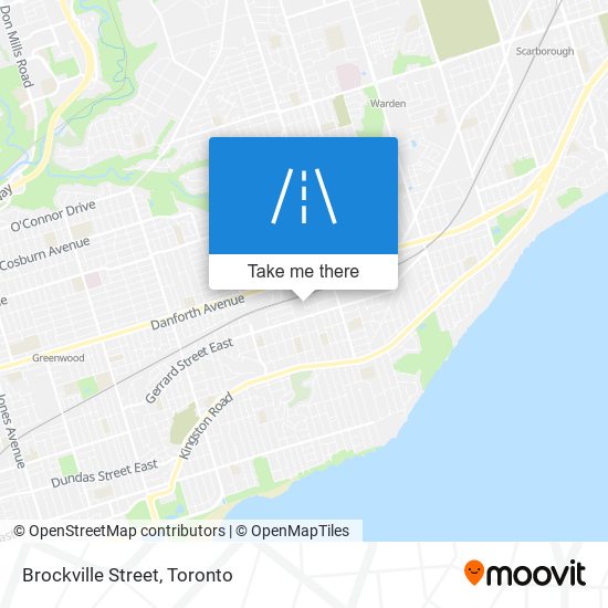 Brockville Street map