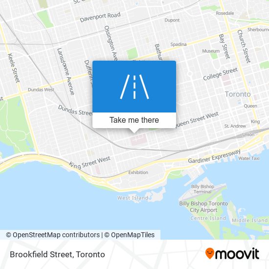 Brookfield Street map