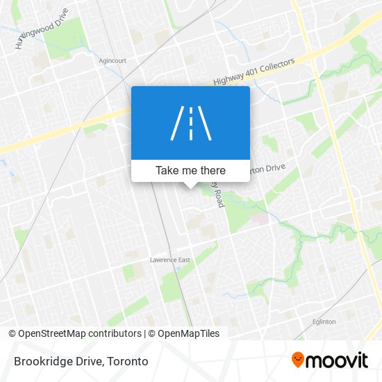 Brookridge Drive map