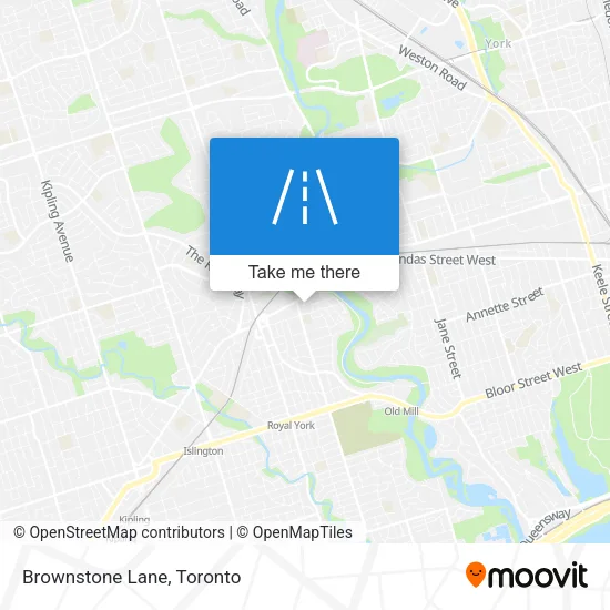 Brownstone Lane map