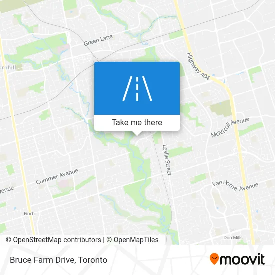 Bruce Farm Drive map