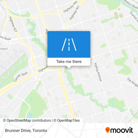 Brunner Drive map