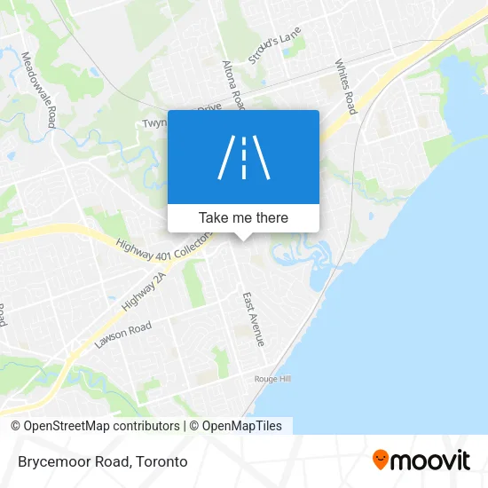 Brycemoor Road map