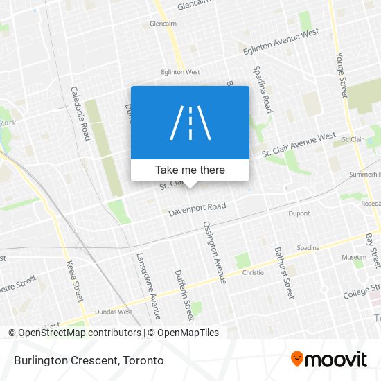 Burlington Crescent plan