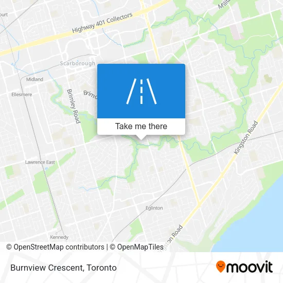 Burnview Crescent map