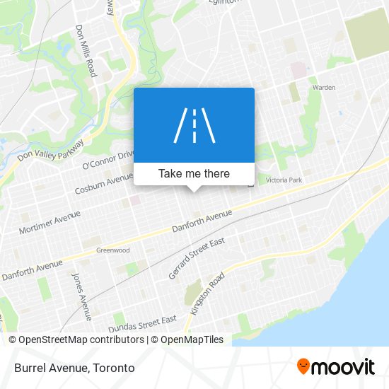 Burrel Avenue map