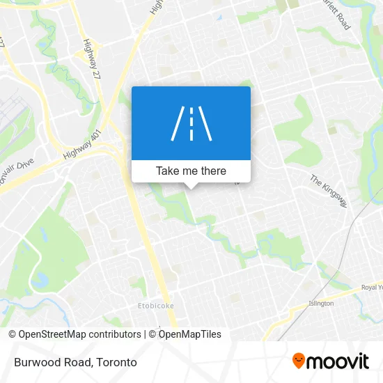 Burwood Road map