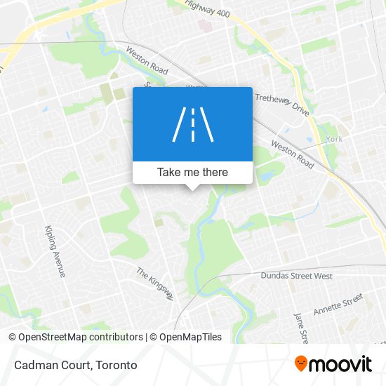 Cadman Court map