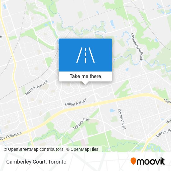 Camberley Court map