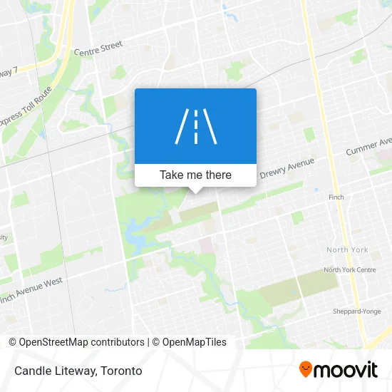 Candle Liteway map