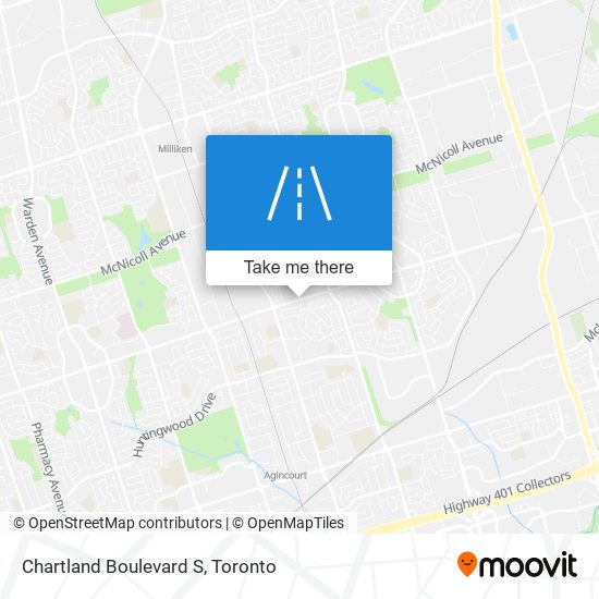 Chartland Boulevard S map