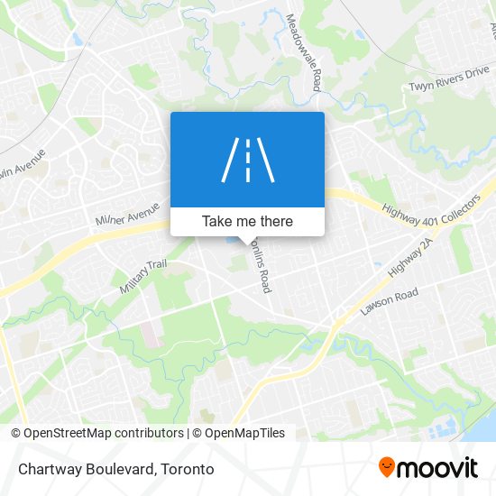 Chartway Boulevard map