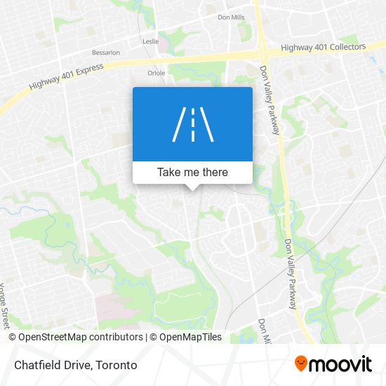 Chatfield Drive map