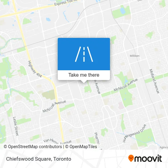 Chiefswood Square map