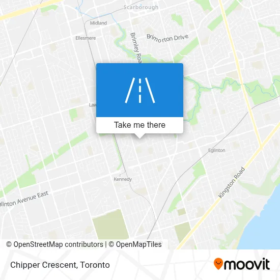 Chipper Crescent map