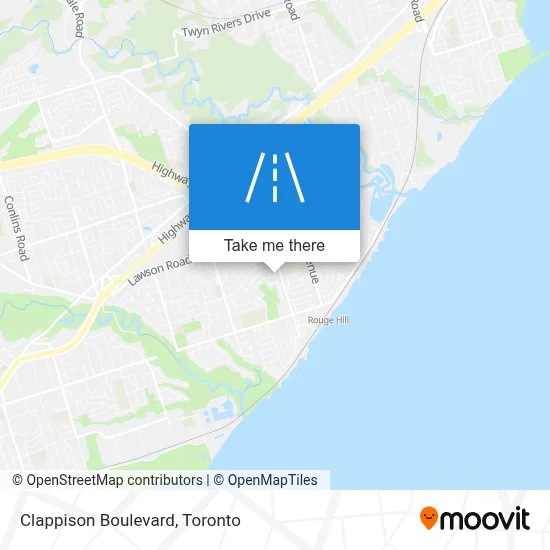 Clappison Boulevard map