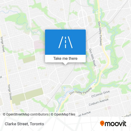 Clarke Street map