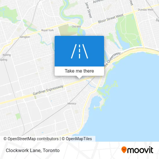 Clockwork Lane plan