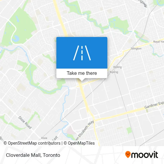 Cloverdale Mall map