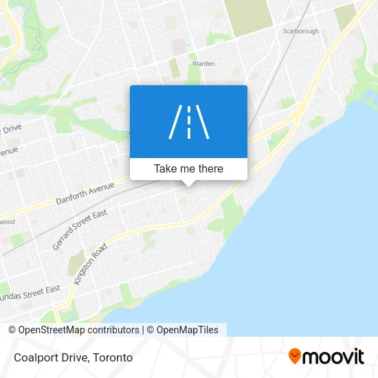Coalport Drive map