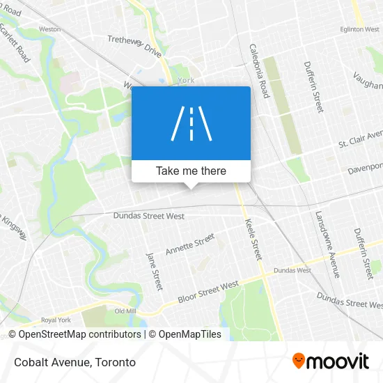 Cobalt Avenue map