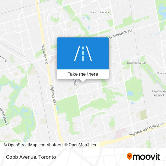 Cobb Avenue map