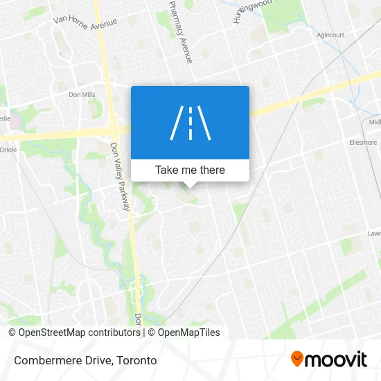 Combermere Drive map
