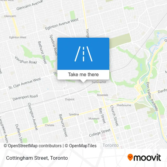 Cottingham Street map