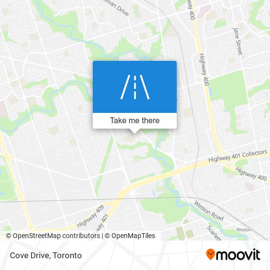 Cove Drive map