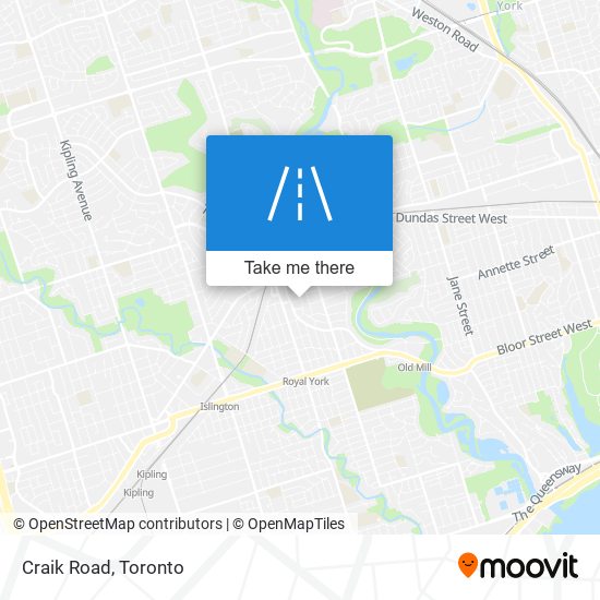 Craik Road map