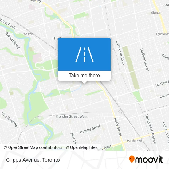 Cripps Avenue map