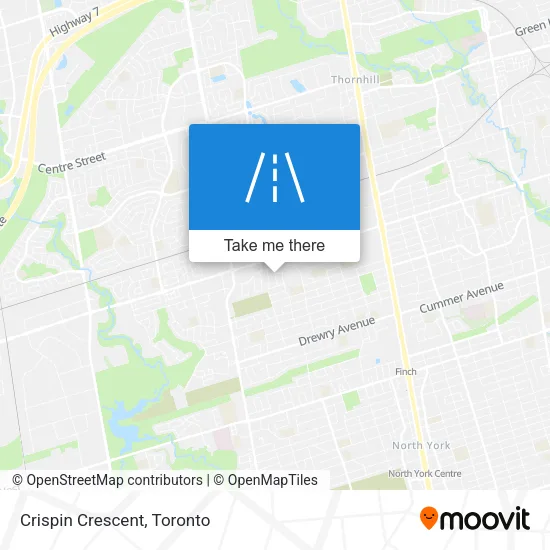 Crispin Crescent map