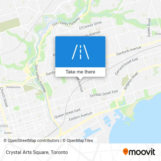 Crystal Arts Square map