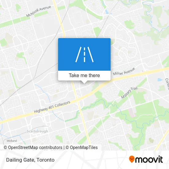 Dailing Gate map