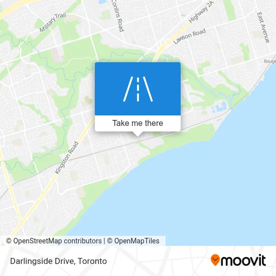 Darlingside Drive map