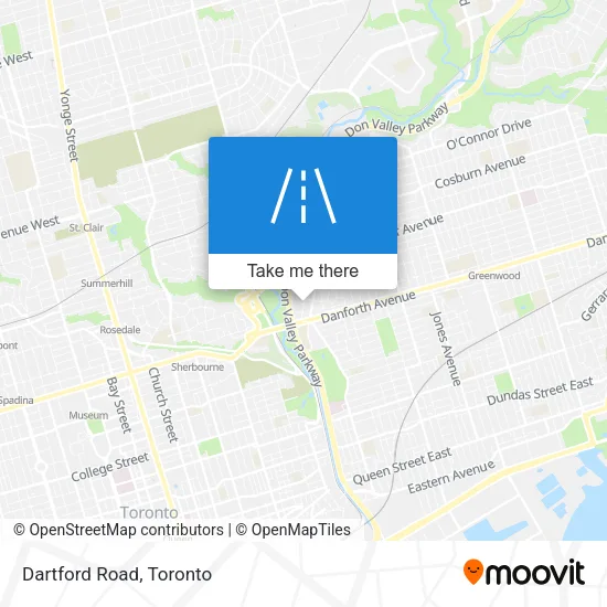 Dartford Road map