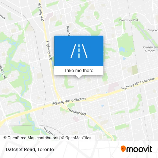 Datchet Road map