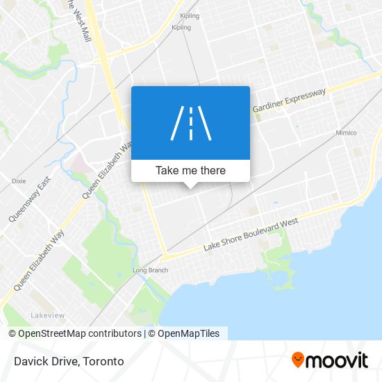 Davick Drive map