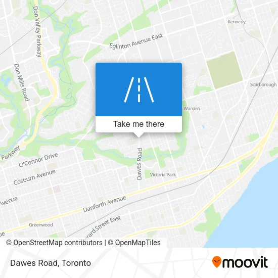 Dawes Road map