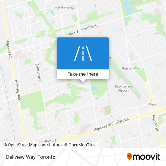 Dellview Way map