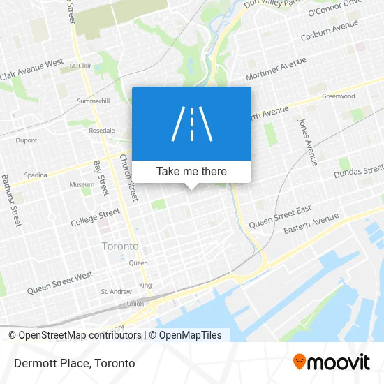 Dermott Place map