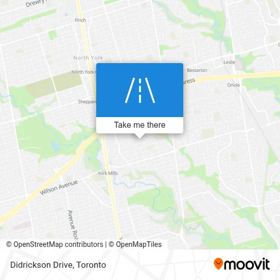 Didrickson Drive map