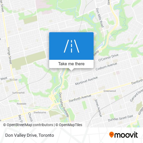 Don Valley Drive map