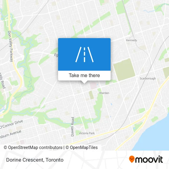 Dorine Crescent map
