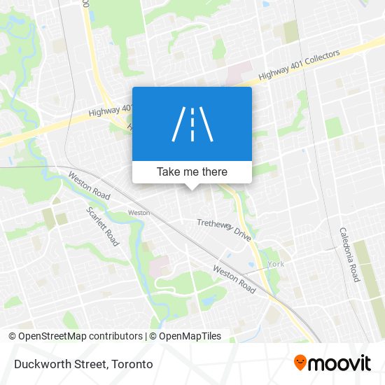 Duckworth Street map