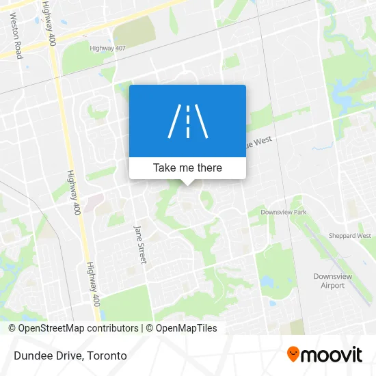 Dundee Drive map
