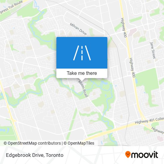 Edgebrook Drive map