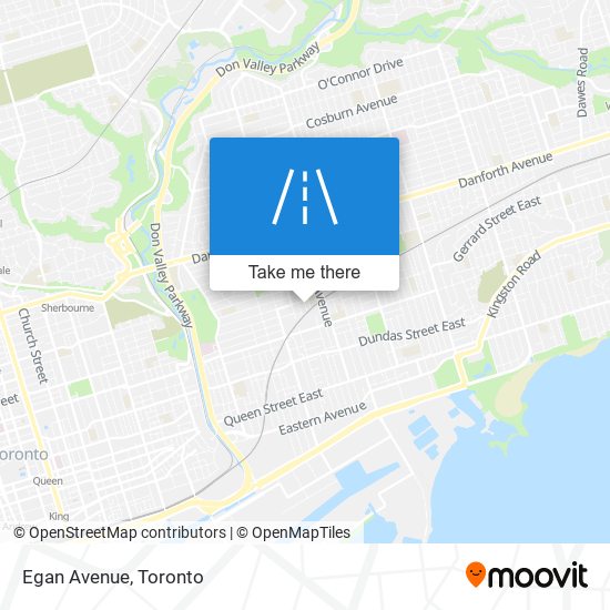 Egan Avenue map