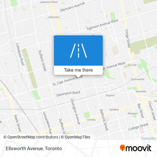 Ellsworth Avenue map